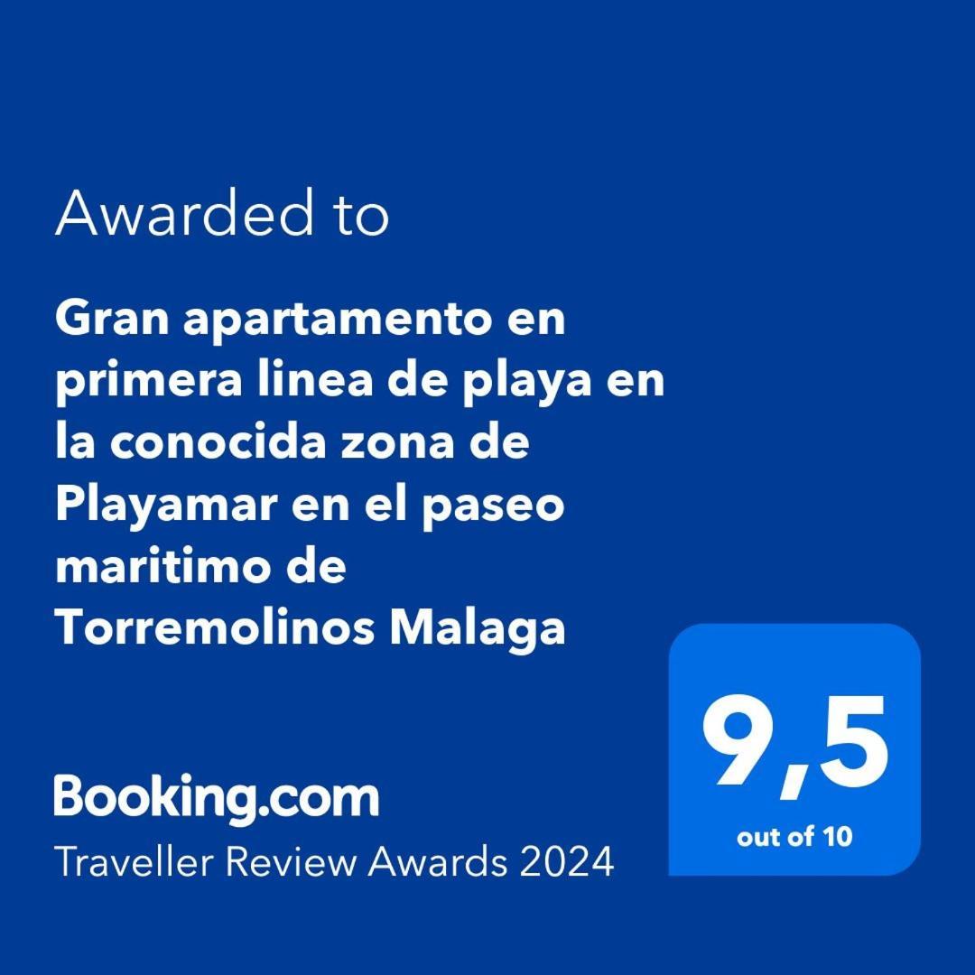 Exclusive Beachfront Apartment Torremolinos - Pool - Paddle - Tenis - Wifi - Central Aircon Exterior foto